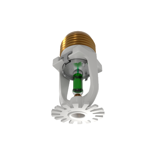 Viking® VK1021, Model XT1, 5.6K, Standard, Pendent, SR, 1/2" NPT, White, 200 Degree, 23868ME/W Fire Sprinkler Head