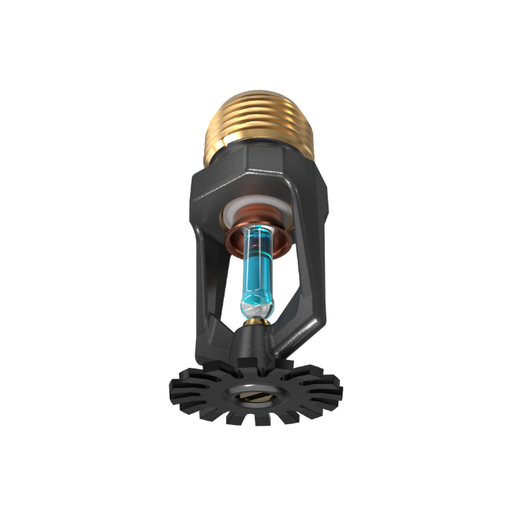 Viking® VK102, Model M, 5.6K, Standard, Pendent, SR, 1/2" NPT, Black 286 Degree 12987MG/B Fire Sprinkler Head