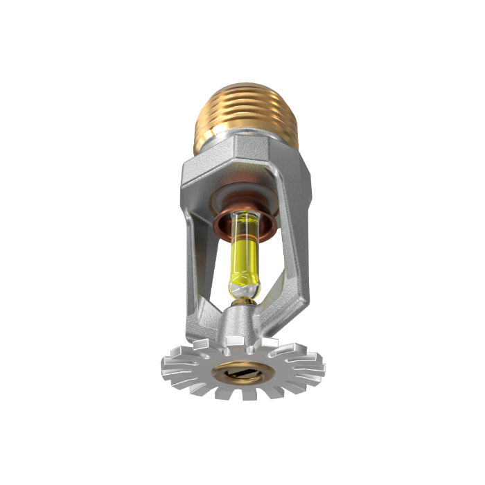 Viking® VK102, Model M, 5.6K, Standard, Pendent, SR, 1/2" NPT, Chrome 175 Degree 12987FD Fire Sprinkler Head