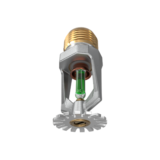 Viking® VK102, Model M, 5.6K, Standard, Pendent, SR, 1/2" NPT, Chrome 200 Degree 12987FE Fire Sprinkler Head