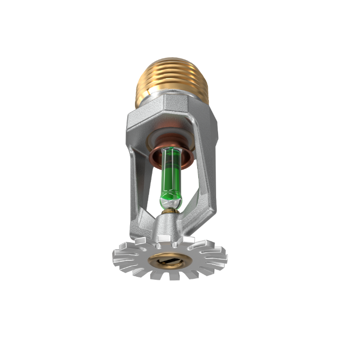 Viking® VK102, Model M, 5.6K, Standard, Pendent, SR, 1/2" NPT, Chrome 212 Degree 12987FM Fire Sprinkler Head