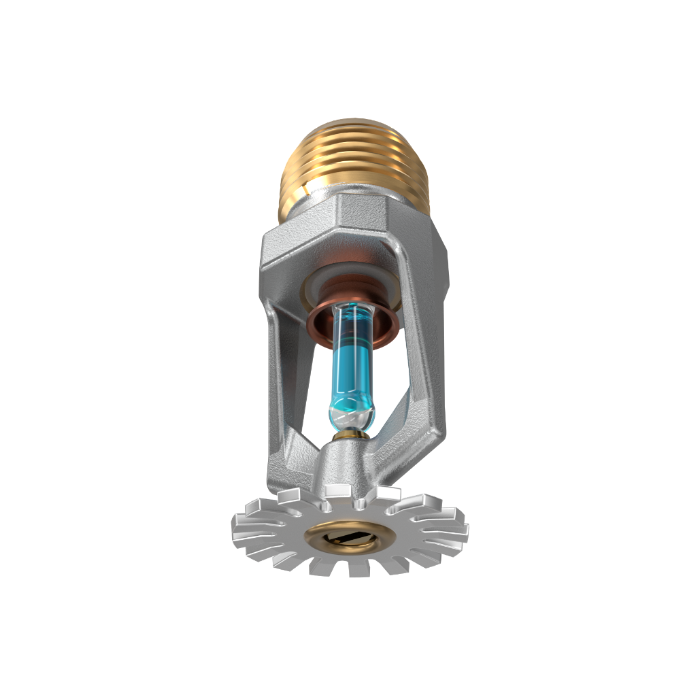 Viking® VK102, Model M, 5.6K, Standard, Pendent, SR, 1/2" NPT, Chrome 286 Degree 12987FG Fire Sprinkler Head