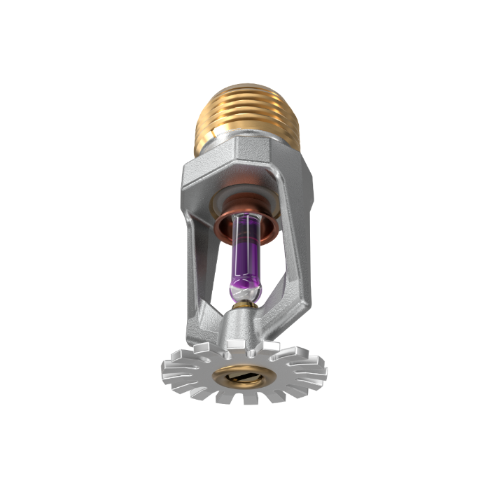 Viking® VK102, Model M, 5.6K, Standard, Pendent, SR, 1/2" NPT, Chrome 360 Degree 12987FH Fire Sprinkler Head