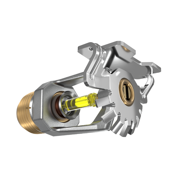Viking® VK104, Model M, 5.6K, Standard, Horizontal Sidewall, SR, 1/2" NPT, Chrome, 175 Degree 12995FD Fire Sprinkler Head