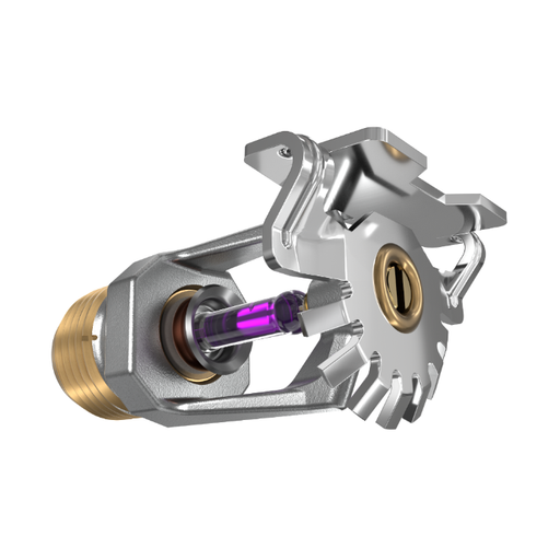 Viking® VK104, Model M, 5.6K, Standard, Horizontal Sidewall, SR, 1/2" NPT, Chrome, 360 Degree 12995FH Fire Sprinkler Head