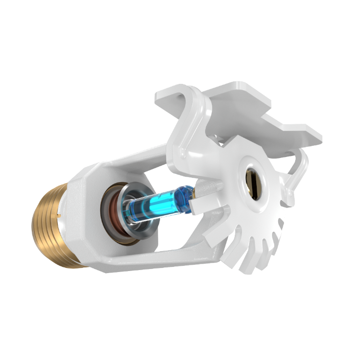 Viking® VK104, Model M, 5.6K, Standard, Horizontal Sidewall, SR, 1/2" NPT, White, 286 Degree 12995MG/W Fire Sprinkler Head