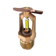 Viking® VK106, Model M, 5.6K, Standard, Vertical Sidewall, SR, 1/2" NPT, Brass, 175 Degree 12996AD Fire Sprinkler Head