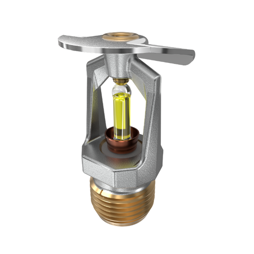 Viking® VK106, Model M, 5.6K, Standard, Vertical Sidewall, SR, 1/2" NPT, Chrome, 175 Degree 12996FD Fire Sprinkler Head