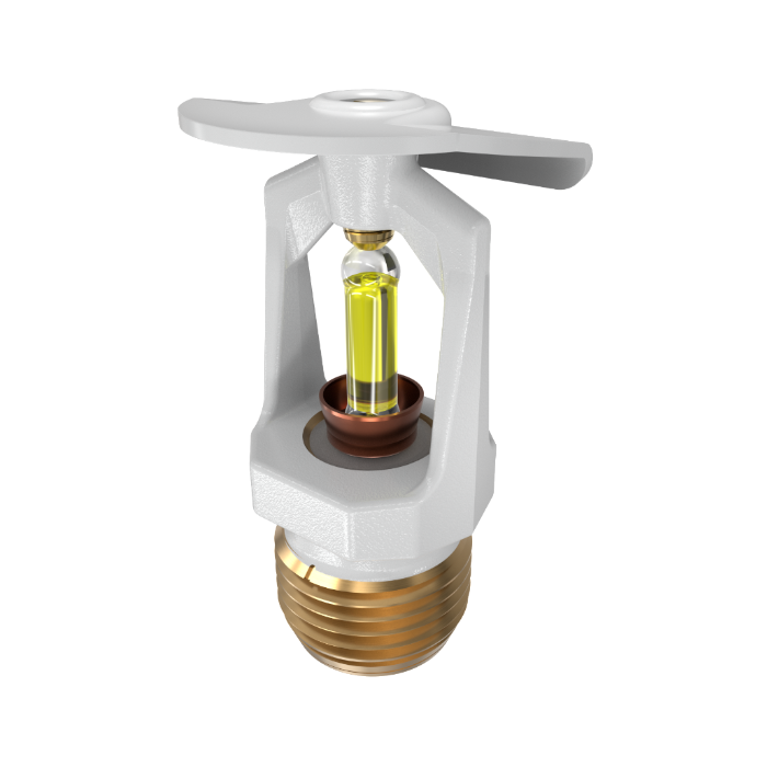 Viking® VK106, Model M, 5.6K, Standard, Vertical Sidewall, SR, 1/2" NPT, White, 175 Degree 12996MD/W Fire Sprinkler Head