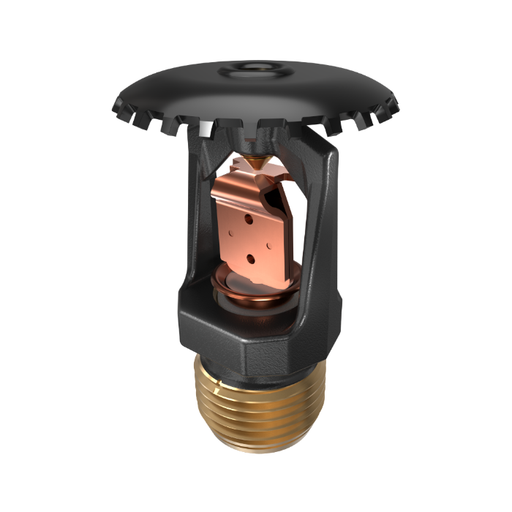 Viking® VK108, Model M, 5.6K, Standard, Upright, Fusible Link, SR, 1/2" NPT, Black, 165 Degree 12973MC/B Fire Sprinkler Head