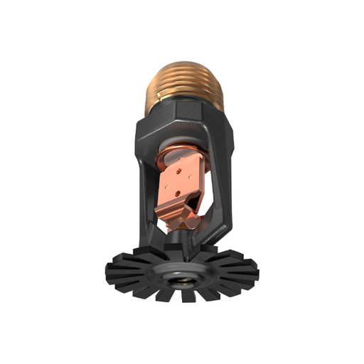 Viking® VK110, Model M, 5.6K, Standard, Fusible Link, Pendent, SR, 1/2" NPT, Black, 220 Degree 12972MF/B Fire Sprinkler Head