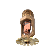 Viking® VK110, Model M, 5.6K, Standard, Fusible Link, Pendent, SR, 1/2" NPT, Brass, 165 Degree 12972AC Fire Sprinkler Head