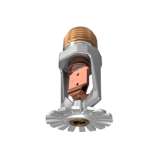 Viking® VK110, Model M, 5.6K, Standard, Fusible Link, Pendent, SR, 1/2" NPT, Chrome, 220 Degree 12972FF Fire Sprinkler Head