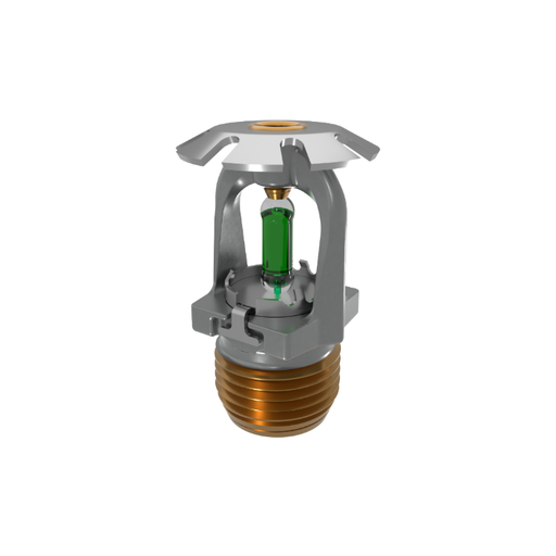 Viking® VK1181, Conventional, 5.6K, Standard, SR, 1/2" NPT, Chrome, 200 Degree 23907FE Fire Sprinkler Head