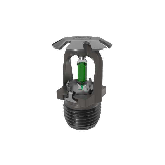 Viking® VK1181, Conventional, 5.6K, Standard, SR, 1/2" NPT, Nickel PTFE (ENT), 200 Degree 23907JNE Fire Sprinkler Head