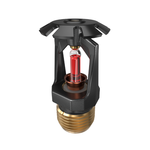 Viking® VK118, Model M, 5.6K, Standard, Conventional, SR, 1/2" NPT, Black 155 Degree 19383MB/B Fire Sprinkler Head