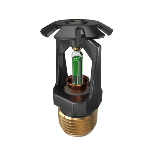 Viking® VK118, Model M, 5.6K, Standard, Conventional, SR, 1/2" NPT, Black, 200 Degree 19383ME/B Fire Sprinkler Head