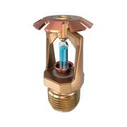 Viking® VK118, Model M, 5.6K, Standard, Conventional, SR, 1/2" NPT, Brass, 286 Degree 19383AG Fire Sprinkler Head