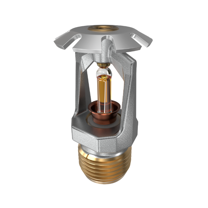 Viking® VK118, Model M, 5.6K, Standard, Conventional, SR, 1/2" NPT, Chrome, 135 Degree 19383FA Fire Sprinkler Head