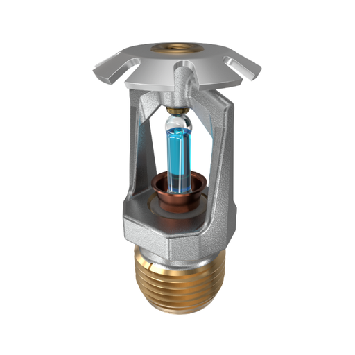 Viking® VK118, Model M, 5.6K, Standard, Conventional, SR, 1/2" NPT, Chrome, 286 Degree 19383FG Fire Sprinkler Head