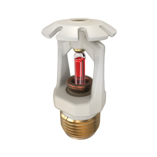 Viking® VK118, Model M, 5.6K, Standard, Conventional, SR, 1/2" NPT, Wax Coated White, 200 Degree 19383VE/W Fire Sprinkler Head