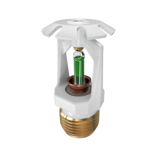 Viking® VK118, Model M, 5.6K, Standard, Conventional, SR, 1/2" NPT, White, 200 Degree 19383ME/W Fire Sprinkler Head