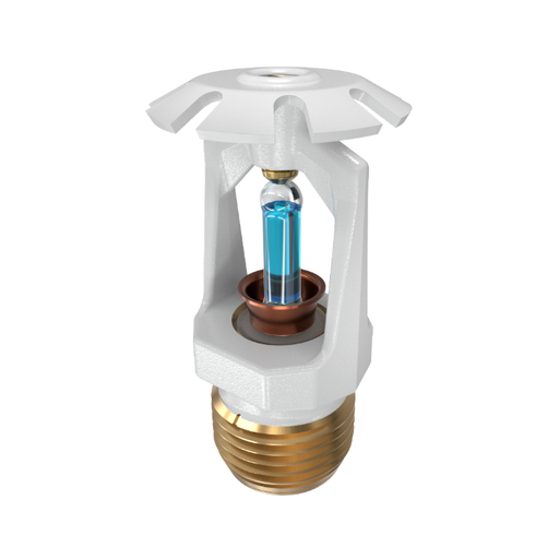 Viking® VK118, Model M, 5.6K, Standard, Conventional, SR, 1/2" NPT, White, 286 Degree 19383MG/W Fire Sprinkler Head