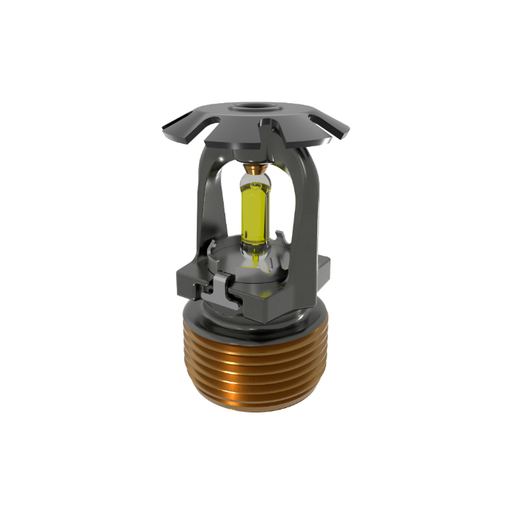 Viking® VK1201, Conventional, 8.0K, SR, 3/4" NPT, Black, 175 Degree 23911MD/B Fire Sprinkler Head