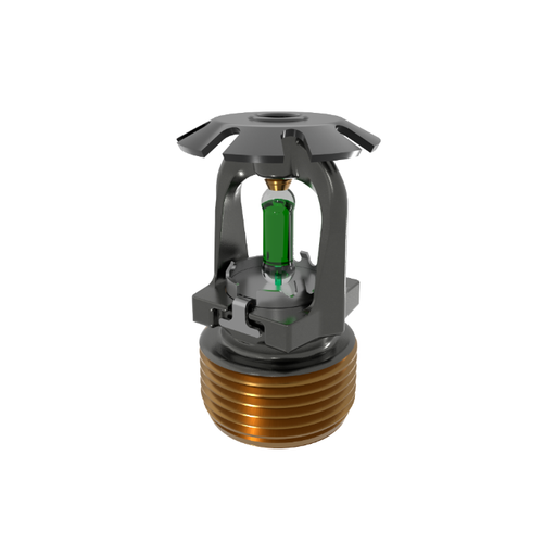 Viking® VK1201, Conventional, 8.0K, SR, 3/4" NPT, Black, 200 Degree 23911ME/B Fire Sprinkler Head