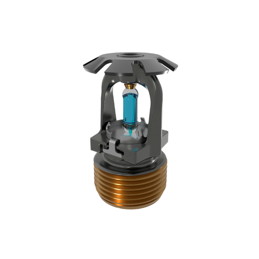 Viking® VK1201, Conventional, 8.0K, SR, 3/4" NPT, Black, 286 Degree 23911MG/B Fire Sprinkler Head
