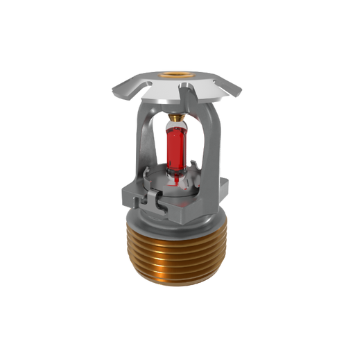 Viking® VK1201, Conventional, 8.0K, SR, 3/4" NPT, Chrome, 155 Degree 23911FB Fire Sprinkler Head