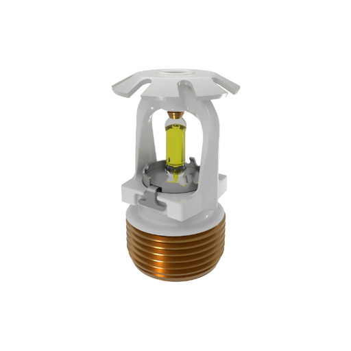 Viking® VK1201, Conventional, 8.0K, SR, 3/4" NPT, White, 175 Degree 23911MD/W Fire Sprinkler Head
