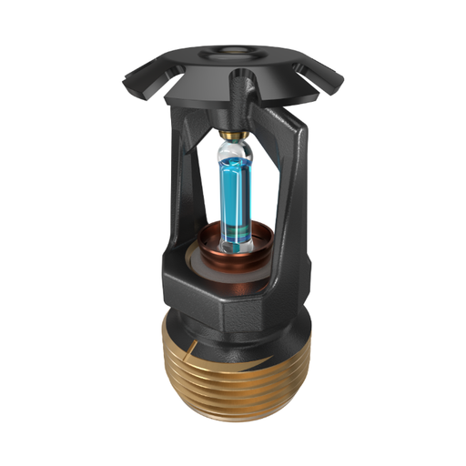 Viking® VK120, Model M, 8.0K, Standard, Conventional, SR, 3/4" NPT, Black, 286 Degree 18270MG/B Fire Sprinkler Head