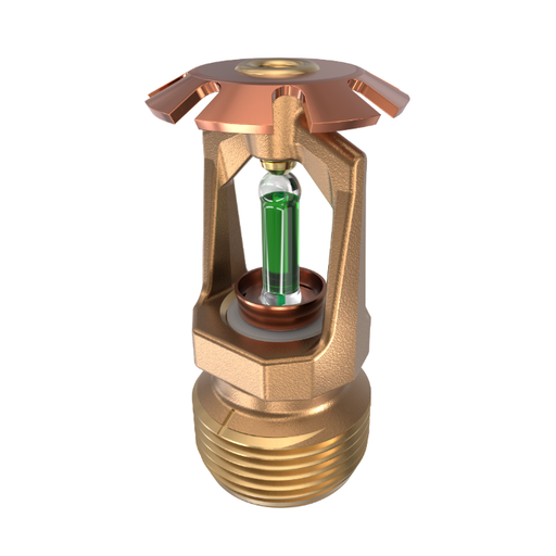 Viking® VK120, Model M, 8.0K, Standard, Conventional, SR, 3/4" NPT, Brass, 212 Degree 18270AM Fire Sprinkler Head