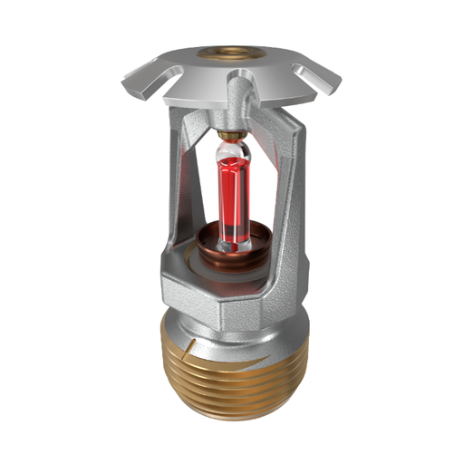 Viking® VK120, Model M, 8.0K, Standard, Conventional, SR, 3/4" NPT, Chrome, 155 Degree 18270FB Fire Sprinkler Head