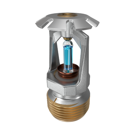 Viking® VK120, Model M, 8.0K, Standard, Conventional, SR, 3/4" NPT, Chrome, 286 Degree 18270FG Fire Sprinkler Head