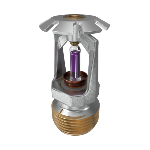 Viking® VK120, Model M, 8.0K, Standard, Conventional, SR, 3/4" NPT, Chrome, 360 Degree 18270FH Fire Sprinkler Head