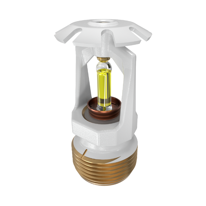 Viking® VK120, Model M, 8.0K, Standard, Conventional, SR, 3/4" NPT, White, 175 Degree 18270MD/W Fire Sprinkler Head