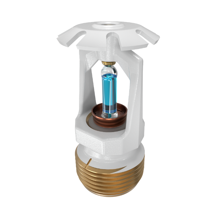 Viking® VK120, Model M, 8.0K, Standard, Conventional, SR, 3/4" NPT, White, 286 Degree 18270MG/W Fire Sprinkler Head