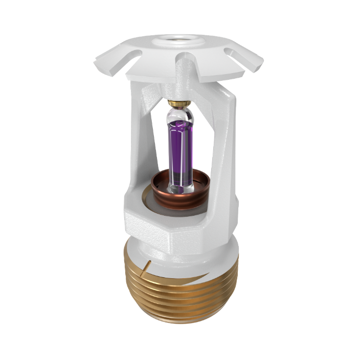 Viking® VK120, Model M, 8.0K, Standard, Conventional, SR, 3/4" NPT, White, 360 Degree 18270MH/W Fire Sprinkler Head
