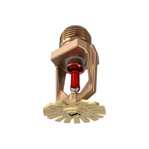 Viking® VK122, Micromatic® HP High Pressure 250 PSI, 5.6K, Standard, Pendent, SR, 1/2" NPT, Brass, 155 Degree 09992AB Fire Sprinkler Head