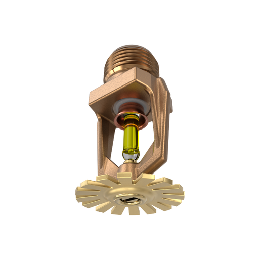 Viking® VK122, Micromatic® HP High Pressure 250 PSI, 5.6K, Standard, Pendent, SR, 1/2" NPT, Brass, 175 Degree 09992AD Fire Sprinkler Head
