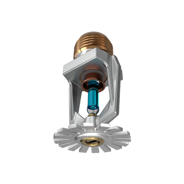 Viking® VK122, Micromatic® HP High Pressure 250 PSI, 5.6K, Standard, Pendent, SR, 1/2" NPT, Chrome, 286 Degree 09992FG Fire Sprinkler Head