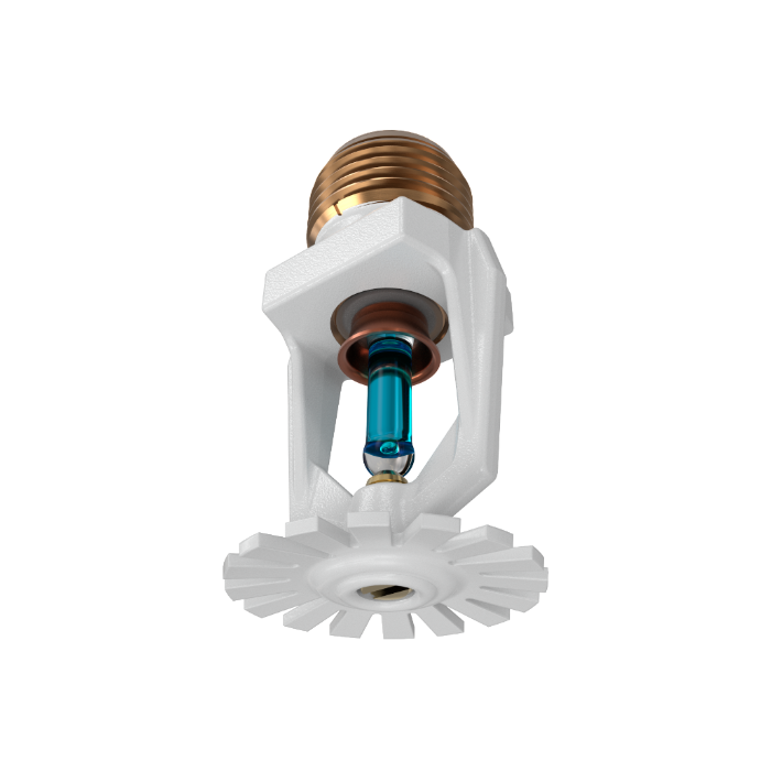 Viking® VK122, Micromatic® HP High Pressure 250 PSI, 5.6K, Standard, Pendent, SR, 1/2" NPT, White, 286 Degree 09992MG/W Fire Sprinkler Head