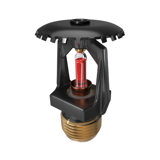 Viking® VK124, Micromatic® HP High Pressure 250 PSI, 5.6K, Standard, Upright, SR, 1/2" NPT, Black, 155 Degree 09993MB/B Fire Sprinkler Head