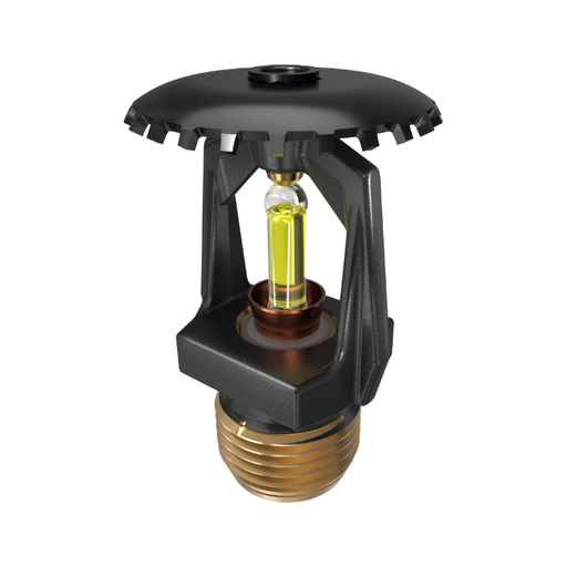 Viking® VK124, Micromatic® HP High Pressure 250 PSI, 5.6K, Standard, Upright, SR, 1/2" NPT, Black, 175 Degree 09993MD/B Fire Sprinkler Head