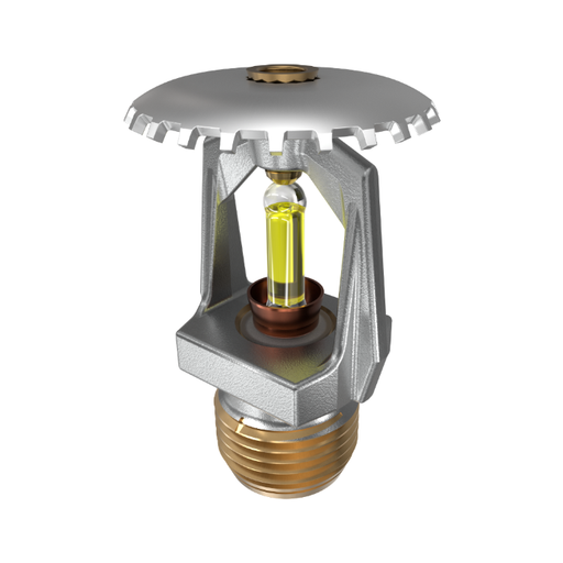 Viking® VK124, Micromatic® HP High Pressure 250 PSI, 5.6K, Standard, Upright, SR, 1/2" NPT, Chrome, 175 Degree 09993FD Fire Sprinkler Head