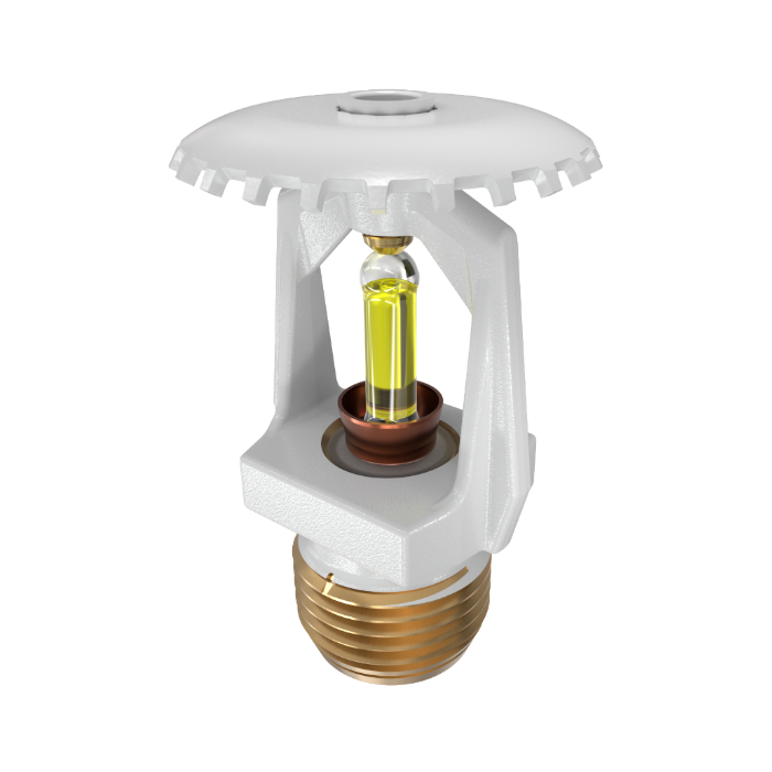 Viking® VK124, Micromatic® HP High Pressure 250 PSI, 5.6K, Standard, Upright, SR, 1/2" NPT, White, 175 Degree 09993MD/W Fire Sprinkler Head