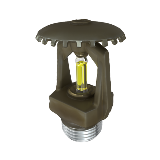 Viking® VK130, Corrosion Resistant, 5.6K, Standard, Upright, SR, 1/2" NPT, Wax Coated Stainless Steel, 175 Degree 05012BCD Fire Sprinkler Head