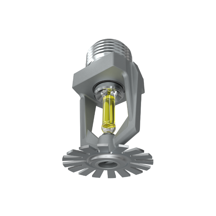 Viking® VK132, Corrosion Resistant, 5.6K, Standard, Pendent, SR, 1/2" NPT, Stainless Steel, 175 Degree 06483BD Fire Sprinkler Head